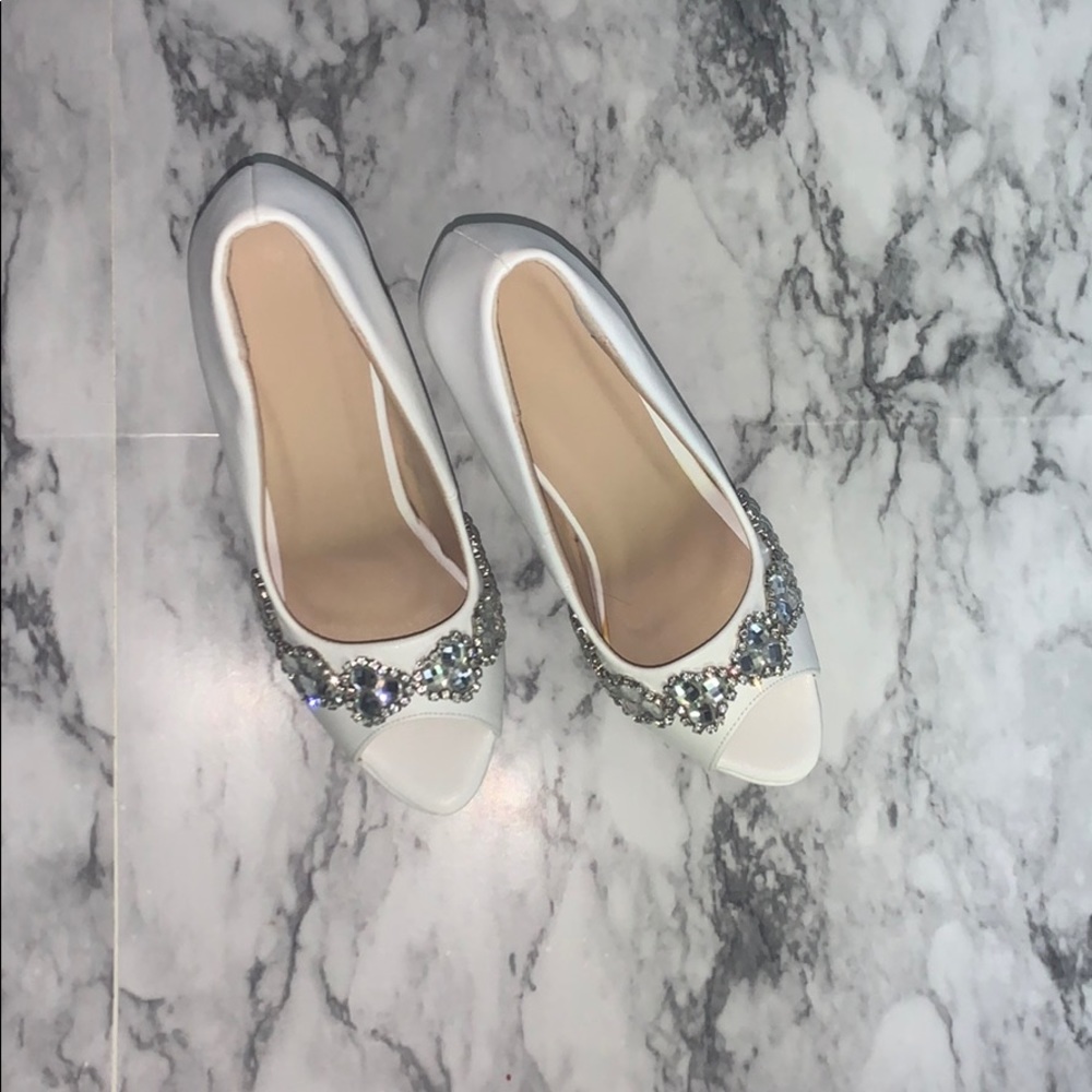 White High Heels